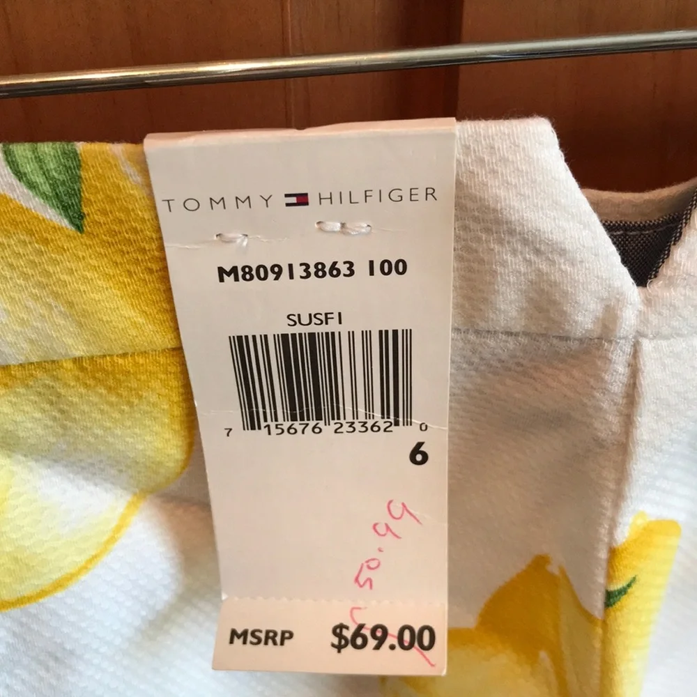 NWT Tommy Hilfiger Lemon Capris - Picture 4 of 8